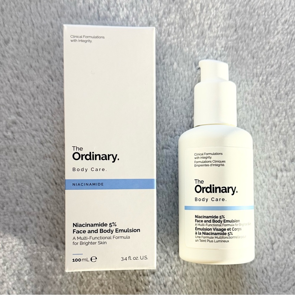 5/$25 🎆 NIB The Ordinary Niacinamide 5% Face and Body Emulsion 3.4 oz
